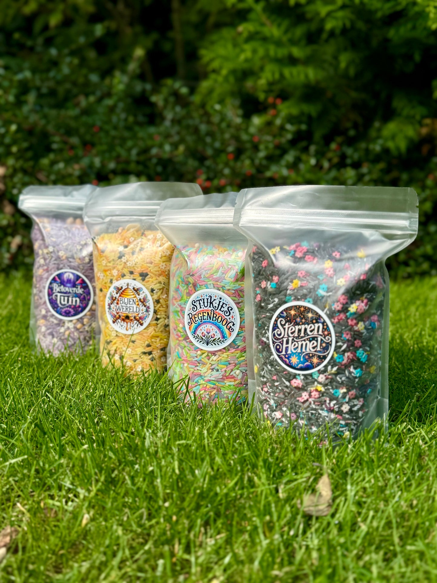 Play rice Enchanted garden mix